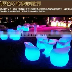 Interior Decorator Flower Lounge Chair With Led Light and IR Remote Control thumbnail-6