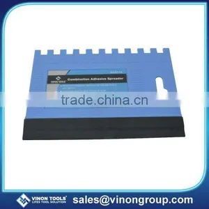 Combination Adhesive Spreader/Grout Spreader/Rubber Edge Spreader thumbnail-1