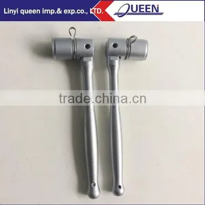 Satin Plated Scaffold Ratchet Swing Over Wrench 7/16" W thumbnail-2