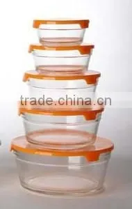 GH052 5pcs Glass Bowl Set thumbnail-1