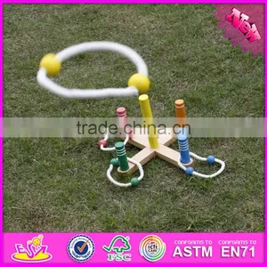 2017 Top Fashion Outdoor Garden Children Wooden Quoits for Sale W01A182-S thumbnail-6