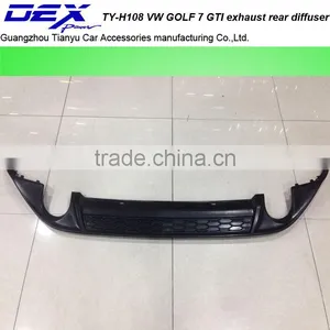 Fit For V~W GOLF 7 GTI Rear Bumper Diffuser New Exhaust Products thumbnail-1