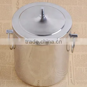 FDA Cetification Stainless Vacuum Larger Ice Bucket With Lid thumbnail-3