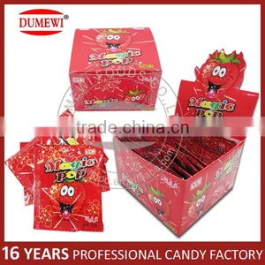 Family Foods Shocking Popping Candy-strawberry Flavor Box Packed thumbnail-1