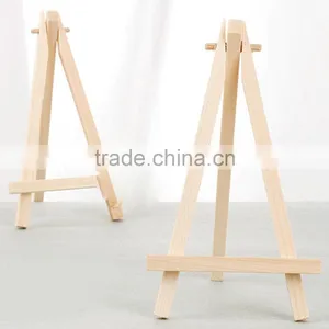 SJZJ001 Pine Wood Triangle Phone Stand thumbnail-3