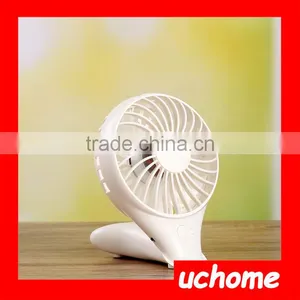 UCHOME Summer Popular Mini Usb Handheld Fold Fan, Electric Rechargeable Fan For Who Plastic Mini Hand Fan Led Handheld Mini Fans thumbnail-2