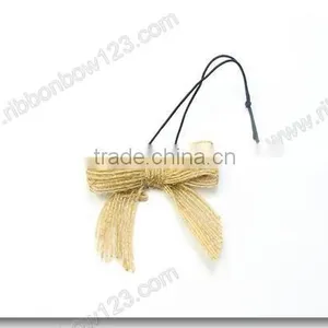 Jute Ribbon Bow for Bottle Decoration thumbnail-1