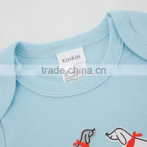 Lovely Baby Clothes Dog Animal 100% Cotton Baby Rompers For Short Sleeve thumbnail-3