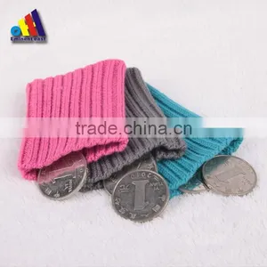 2014 Cotton Nylon New Design Pink Color Coin Wallet thumbnail-1