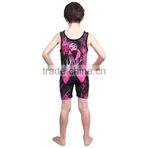 Do Your Own Design Wholesale Cheap Custom Wrestling Singlets thumbnail-4
