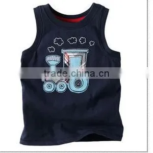 Boys Sleeveless Cartoon t Shirts Kids Jumping Beans Tops thumbnail-1
