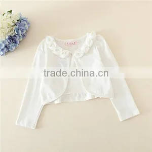 Girls Appliqued Cotton Wraps For Formal Dresses Accessories For Weddings Dresses Accessory Wraps In Stock thumbnail-3