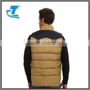 Winter Outdoor Goose Down Mens Sleeveless Vest thumbnail-4