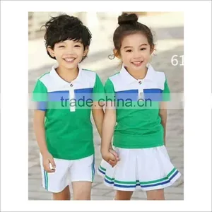 2017 Chinese Clothing Manufacturer Wholesale Custom Shool Uniform Polo Shirts Design thumbnail-5