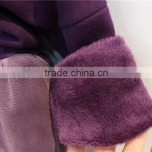 Girls Casuall Winter Dress Gauze Long Sleeve Fashion Kid Dresses Letter Tutu Dress thumbnail-3