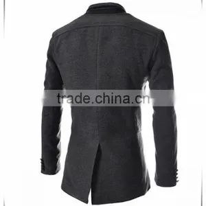 2016 Winter New Design Military Wool Trench Coat thumbnail-4