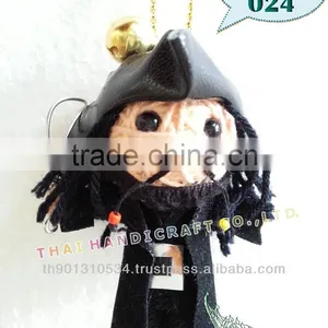 Handmade Keychains Keyrings Voodoo Doll String Accessories Bag Gifts thumbnail-1