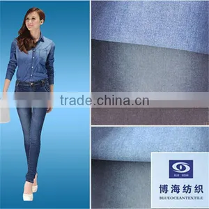 HOT 5.5OZ COLOR FLOWER PRINTED DENIM FABRIC thumbnail-1