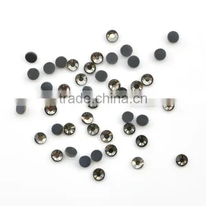 Wholesale Hot Fix Glass Crystal,Hot Fix Rhinestones Rose & Flatback in Black Diamond Rhinestine thumbnail-2