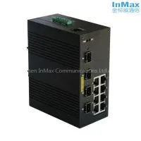 InMax I612A 8+4G Managed Industrial Ethernet Switches thumbnail-1