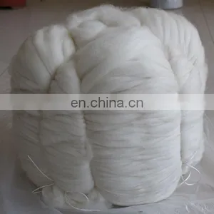 Manufacturer Supply Fine Mongolian Cashmere Fiber Tops Brown 16.5mic/44mm thumbnail-2