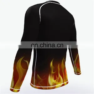 Fitness Sublimated Rash Guard Custom Logo thumbnail-5