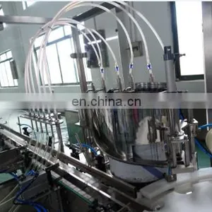 China Factory Small or Big Glass Perfume Round and Square Bottle Full Automatic Filling Capping and Labeling Machine Price thumbnail-6
