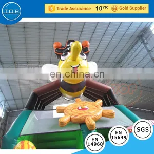 TOP INFLATABLES Multifunctional Six Flags Bouncer Inflatable Bouncer/jump Castle Water Slide thumbnail-5