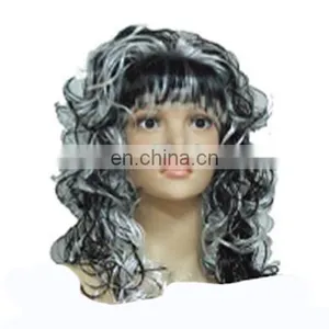 MCW-0265 Party Masquerade Synthetic Long Women Hot Curly Witch Wig thumbnail-1
