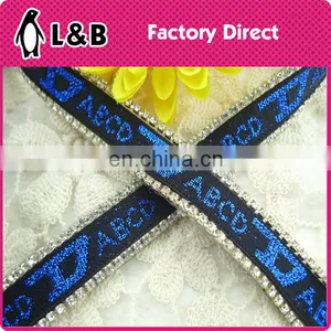 New Design Hot Fix Rhinestone Tirmming With Glue thumbnail-1