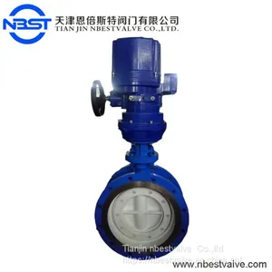 D943H-25C API 609 Hot Sale Factory Price Metal Seat Flange Triple Eccentric Butterfly Valve/ Motorized Valve Actuator thumbnail-1