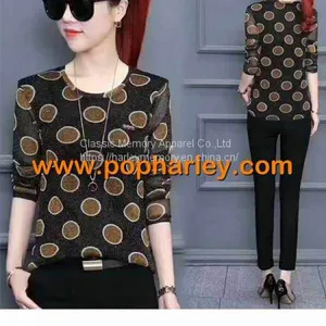 Wholesale 2018 Fashion Woman Brand Name Short Sleeve T-shirts thumbnail-1