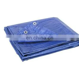 2 x 3 m 150 GSM Blue Tarpaulin thumbnail-1