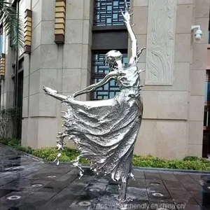 Market Customized Abstract Modern Abstract Stainless Steel Sculpture thumbnail-1