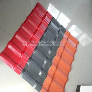 Different Color Synthetic Resin Tile UPVC Tiles Used for Roof thumbnail-1