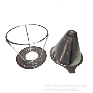 Filter Coffee Coffee Filter Reliable Stainless Steel Drip Cone Filter Coffee Reliable Stainless Steel Drip Cone Filter Coffee thumbnail-5