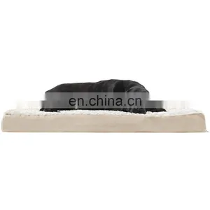Luxury Orthopedic Dog Bed Large Rectangular Step-On Foam Mattress Ped Bed With Removable Cover thumbnail-2