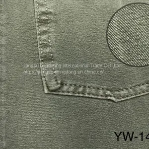 64%Cotton 30%Nylon 6%Spandex Bi-Stretch Twill Fabric thumbnail-1