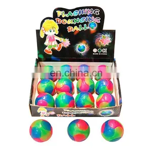 Elastic Ball Glow in The Dark Light Up Dog Toy Balls Flashing Bouncing thumbnail-4