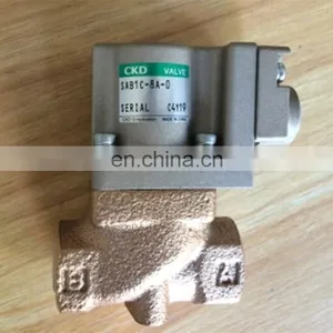 CKD Brass Water Solenoid Valve SAB1C-8A-0 thumbnail-1