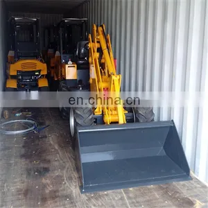 Hysoon HD10L Mini Wheel Loader 700kg for Sale thumbnail-4