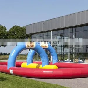Hot Sale Inflatable Go Karts Race Track For Kids Adults thumbnail-2