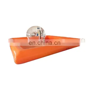 Human Size Water Roller Ball Pools Blow Up Orange Garden Inflatable Swimming Pool For Family thumbnail-1