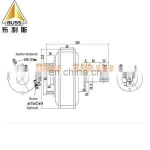 Manufacturers Supply 500-2000W Brushless DC High Power Unilateral Shaft Hub Motor Golf Cart Motor Motor Controller thumbnail-4