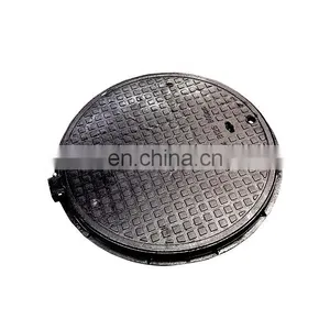 EN124 B125 800mm Ductile Cast Iron Heavy Duty Round Manhole Cover thumbnail-3
