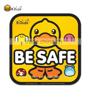 B.Duck Warning Sticker Printed Car Body Warning Sticker Wholesale thumbnail-2