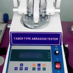 ASTM Textile Testing Equipment Taber Abrasion Tester Machine High Speed thumbnail-1