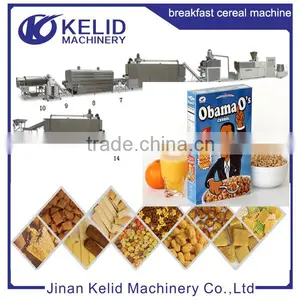 High Quality Corn Flakes Breakfast Cereals Processing Line thumbnail-6