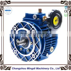Shredder Worm Stepless Variable Speed Reducer Gear Box With Electric Motor thumbnail-2