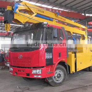 FAW 24m Truck Mounted Aerial Ladder Platform thumbnail-1
